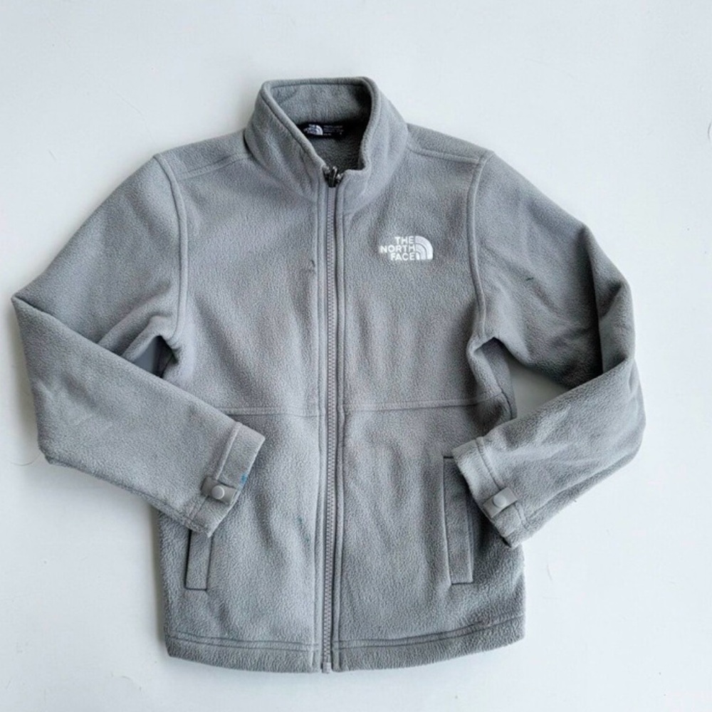 The North Face Light Gray Fleece Jacket